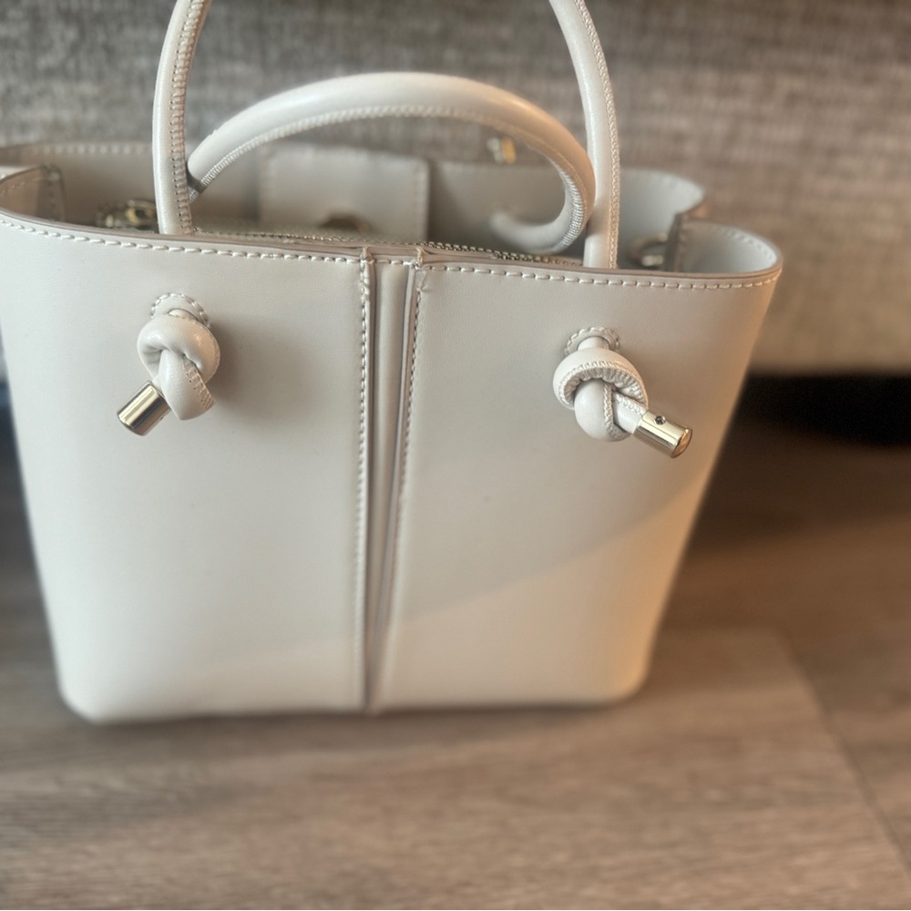 Zara Cream small tote Bag
